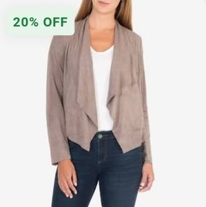 Kut from the Kloth vegan suede jacket sz XL